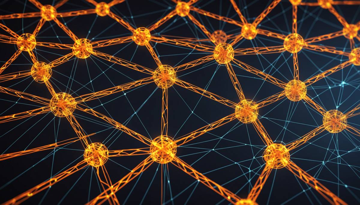 Tangled network of supplier connections