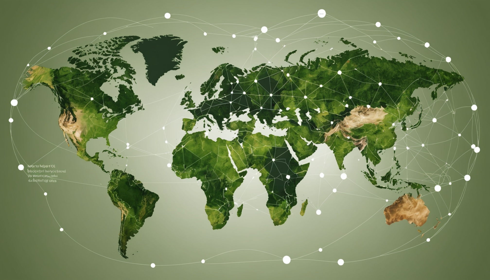 Abstract carbon network visualization for supply chain